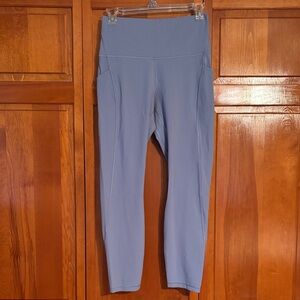 Lululemon align leggings 25” with pockets in blue willow